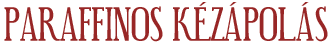 Paraffinos k�z�pol�s